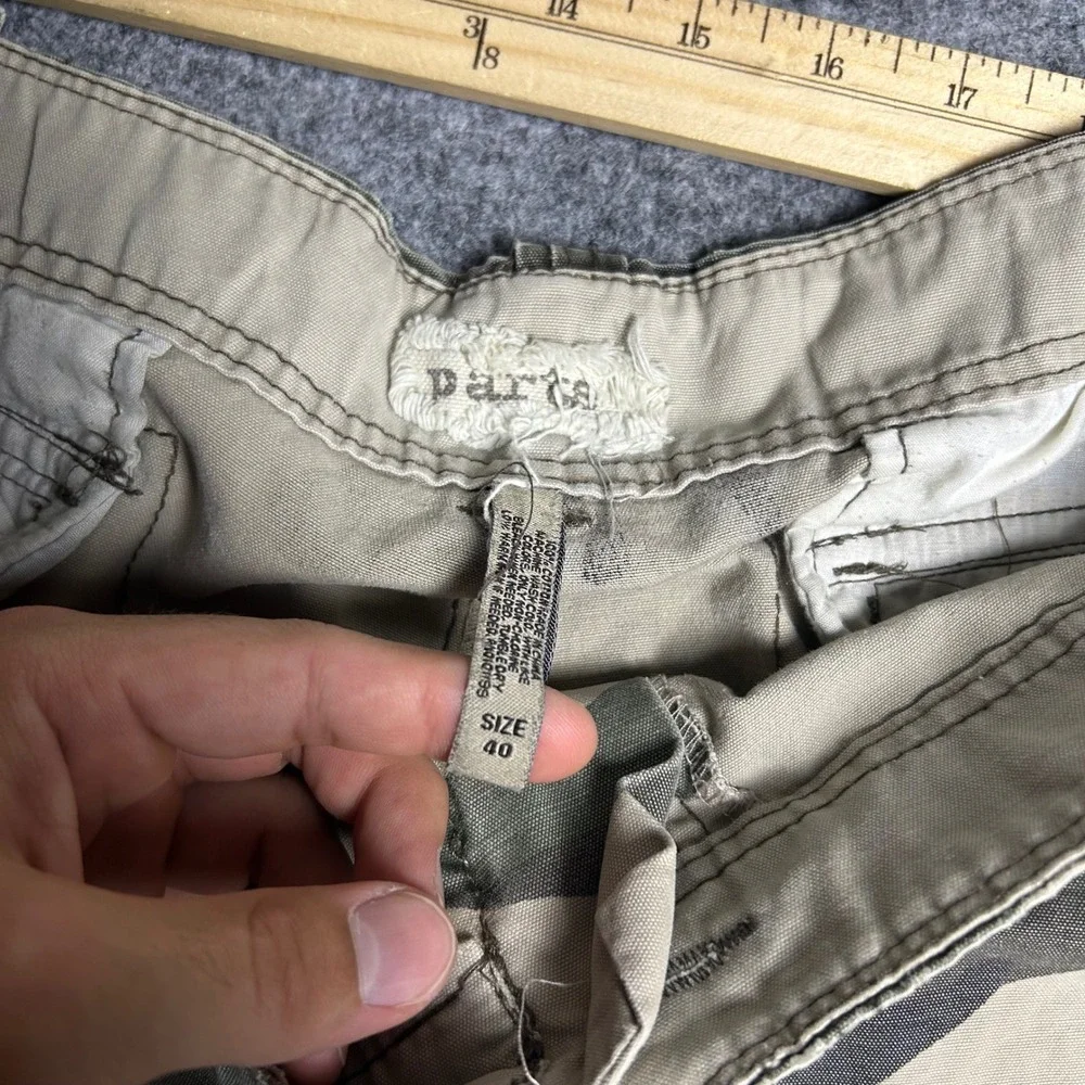 Parish Nation Camo Cargo Shorts Baggy Skater Y2K Vintage Mens Size 40